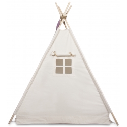 Namiot TIPI TEEPEE dla dzieci 3 poduszki przytulanki+GIRLANDA produkt PL